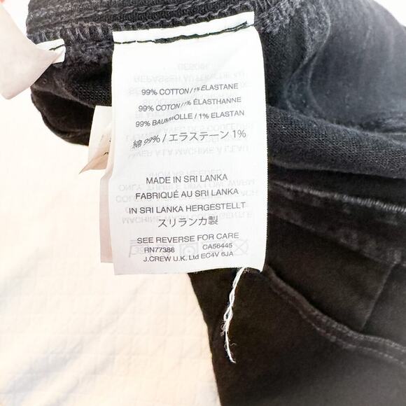 Madewell Black Pencil Mini Skirt Gold Front Zipper Size 27 - Picture 4 of 6